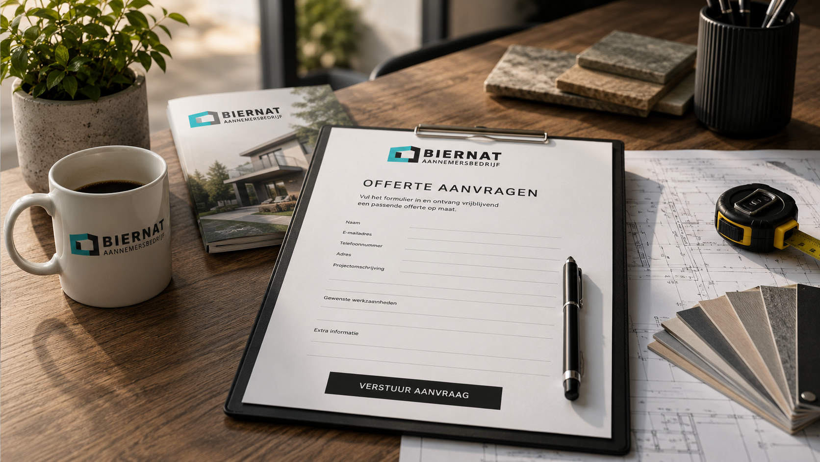 Offerte aanvragen voor renovatie of verbouwing bij Biernat